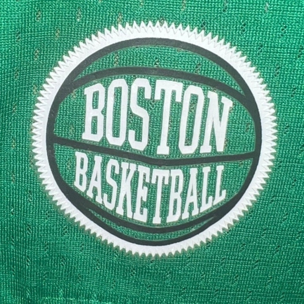 Boston Celtics Ultra Game NBA Mesh Jersey Shirt Green XS Lucky Leprechaun Logo - Picture 11 of 12
